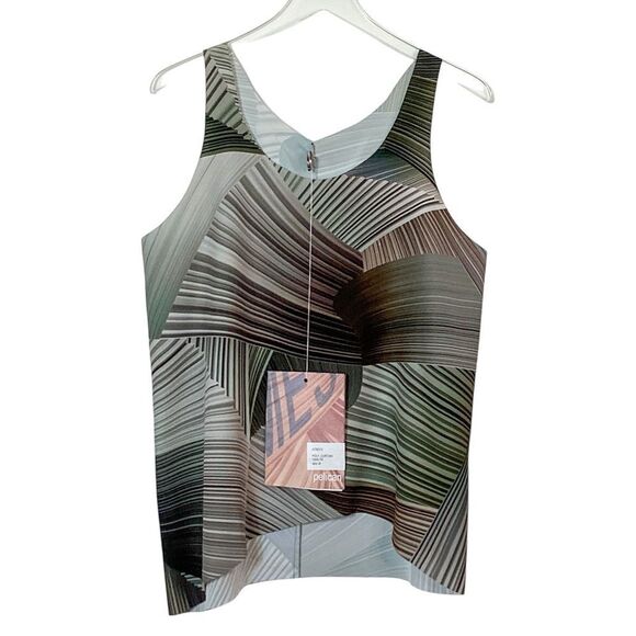 PELICAN AVENUE Size M NWT Atreyu Tank Printed Pattern Sleeveless Top Pelican Ave - Picture 3 of 13